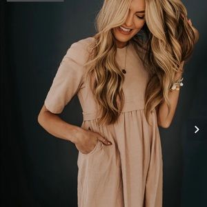 Cherie Textured MOM Dress